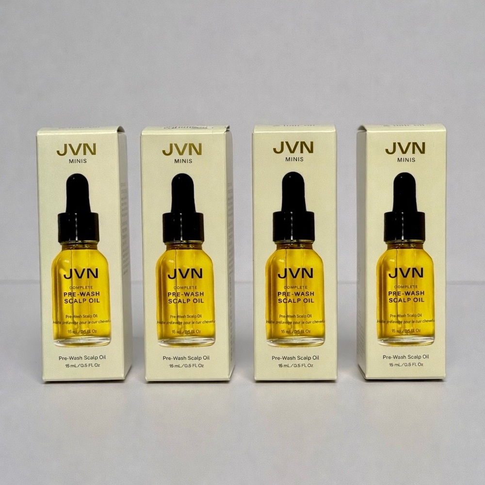 Lot of 4 - JVN Hair Pre-Wash Scalp Oil - 60ML